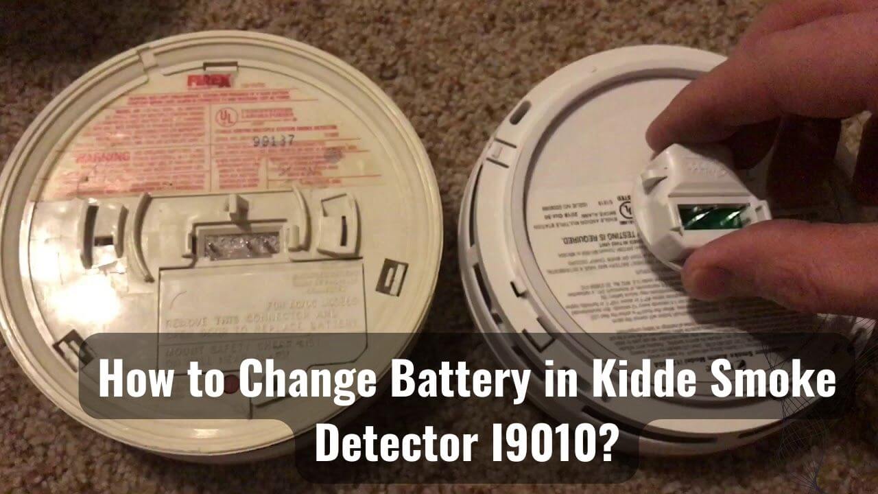 Changing Battery in Kidde Smoke Detector I9010