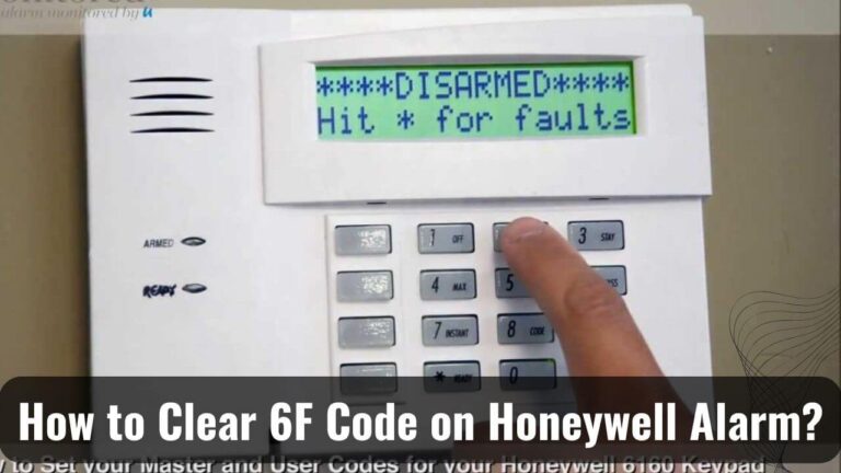 Clearing 6F Code on Honeywell Alarm