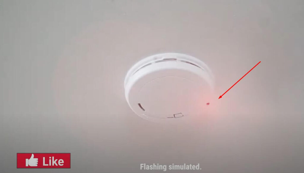 Smoke Detector Blinking Red After New Battery