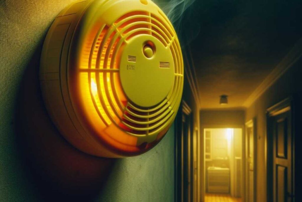 Why Do Smoke Detectors Turn Yellow