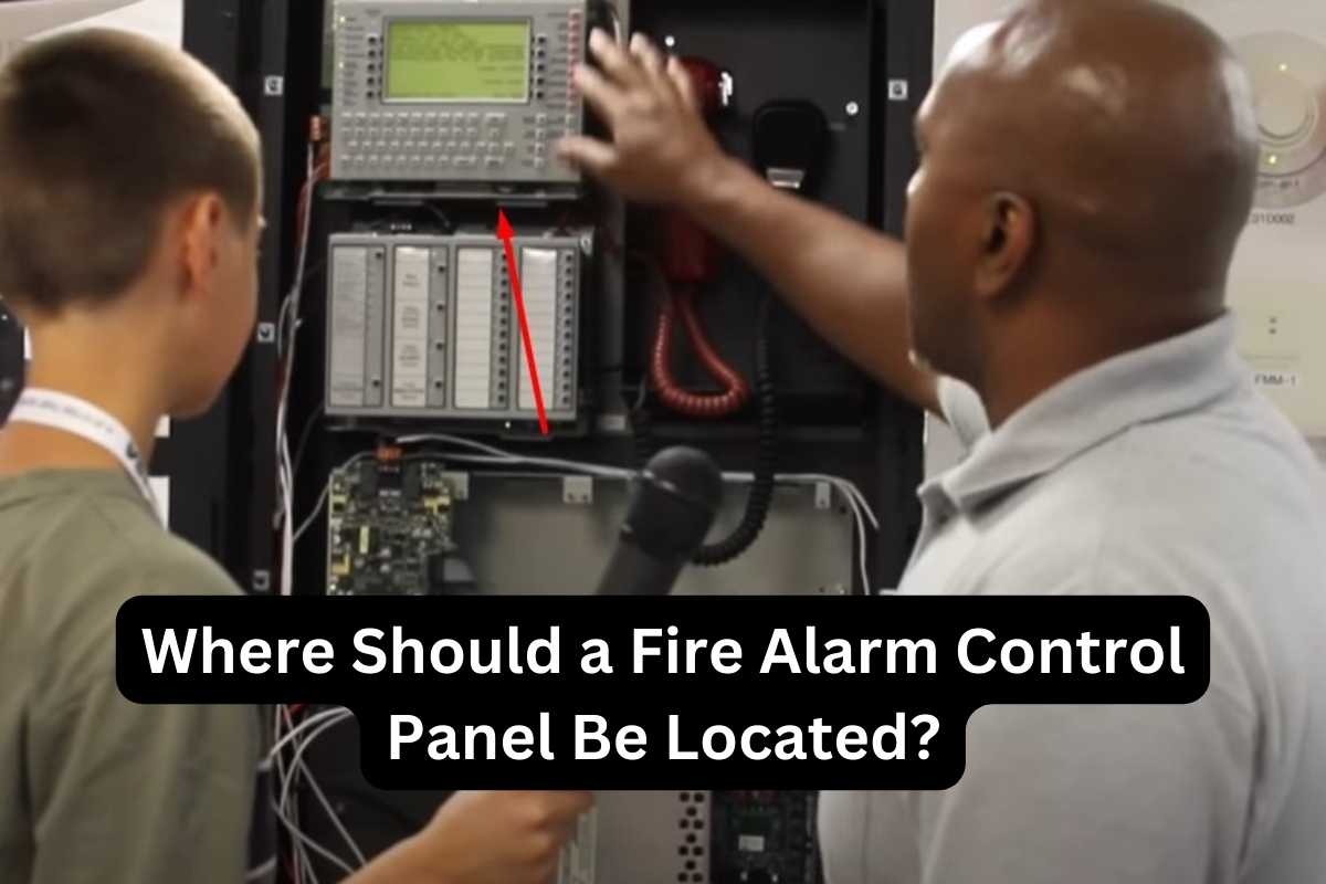 where is the fire alarm control panel located